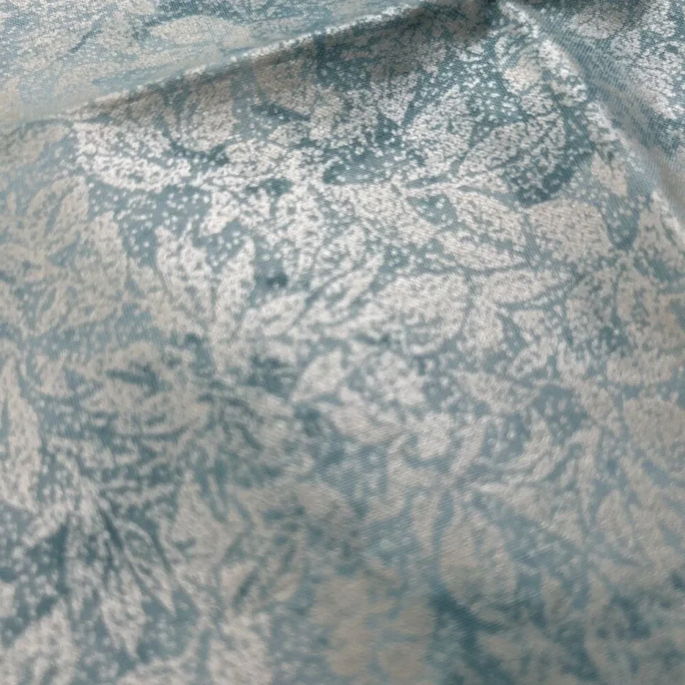 Shades Of Blue Quilting Cotton Fabric Sewing Textile Art Lot 11 Pc